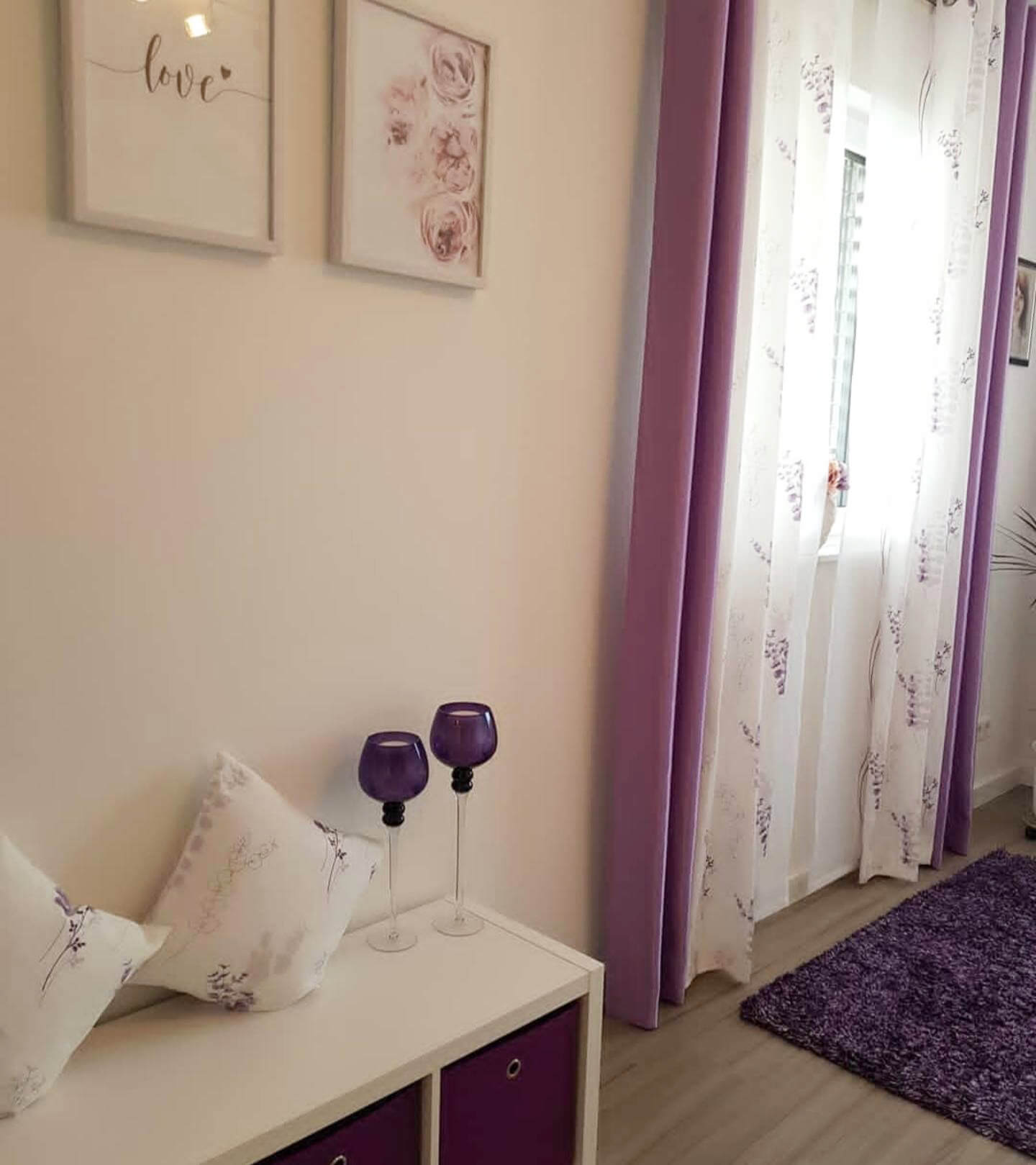 M-Gardinendesign Paderborn, Gardinen lila M-Gardinendesign Paderborn, Gardinen lila